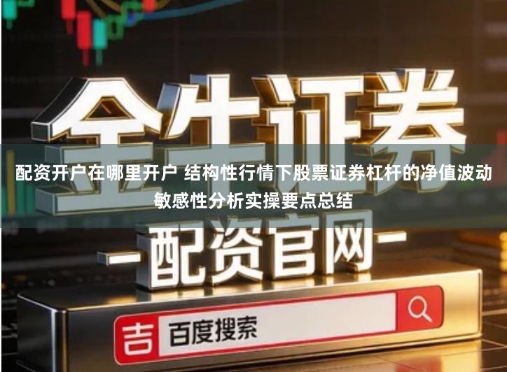 配资开户在哪里开户 结构性行情下股票证券杠杆的净值波动敏感性分析实操要点总结