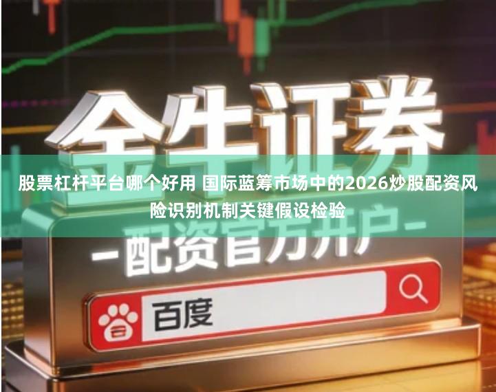 股票杠杆平台哪个好用 国际蓝筹市场中的2026炒股配资风险识别机制关键假设检验