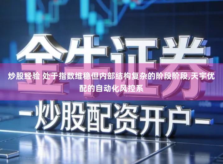 炒股经验 处于指数维稳但内部结构复杂的阶段阶段,天宇优配的自动化风控系